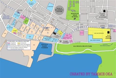 Kakaako Ala Moana Map