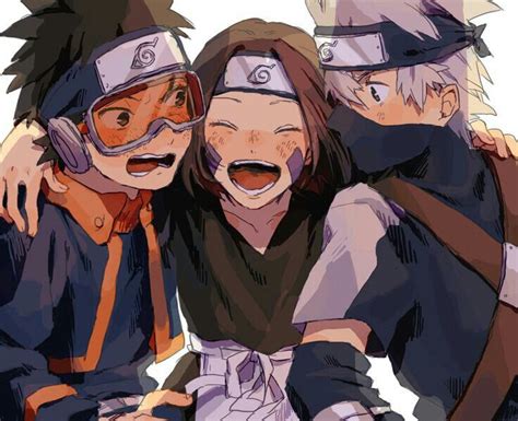 Team Minato Obito Rin Kakashi Naruto Naruto Kakashi Naruto
