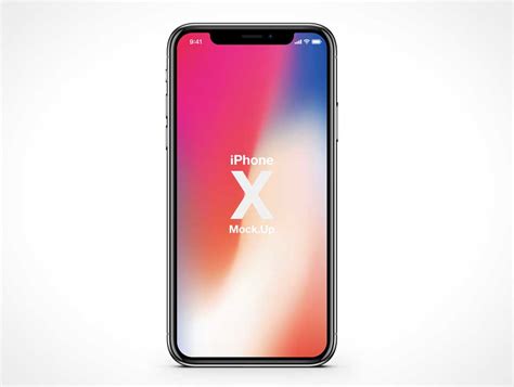 Iphone X Front View
