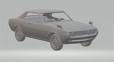 Stl File Toyota Celica Gt Coupe・3d Print Design To Download・cults