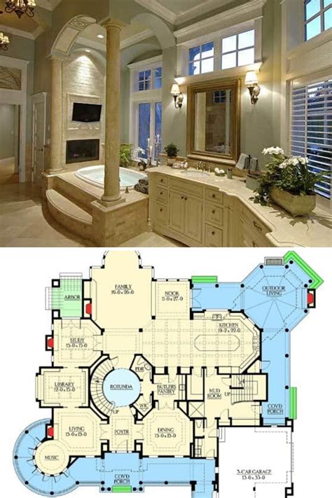 4 Bedroom Multi Story Hampton Style Home Floor Plan In 2020