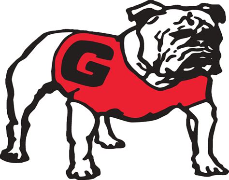 Georgia Bulldogs Logo University Of Georgia Transparent Png