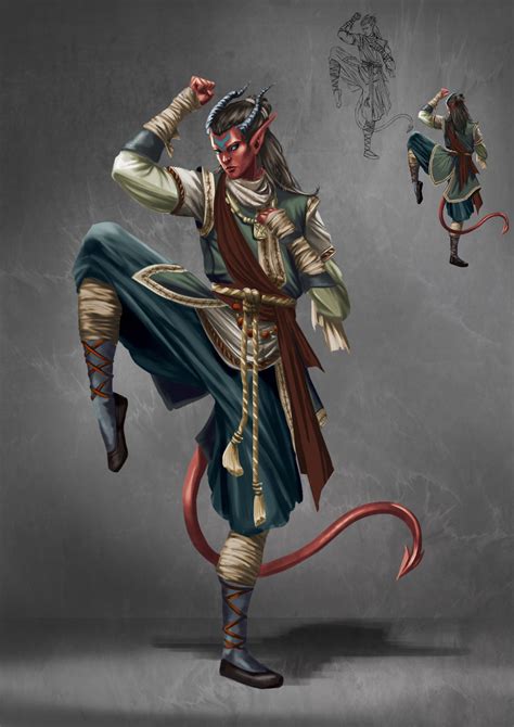 Tiefling DnD Folk Kin Races DungeonCrawling DnD Tiefling DnDRaces Character