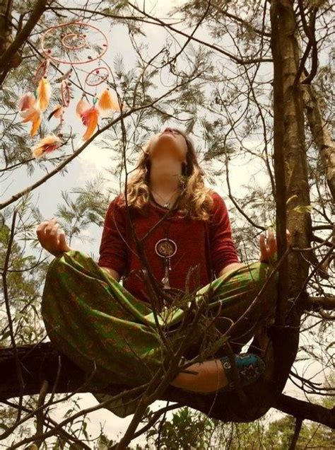 Meditate Hippie Lebensstil Flowerpower Hippie Zeit