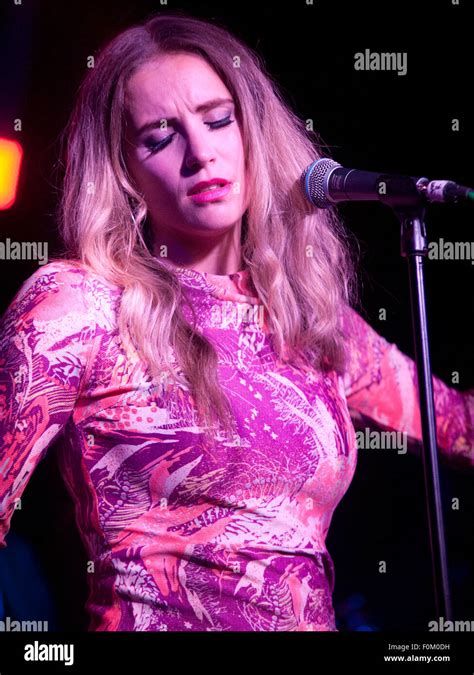 Lynne Jackaman Of Saint Jude Performs Live At Hoxton Square Bar