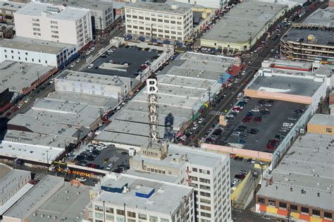 Bendix Building La Fashion District Aerial View Photo By Gary Leonard