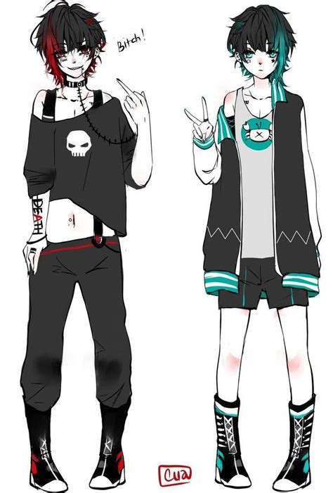 I mean, who wants to watch an anime series where every character looks. Pin by Trevor Wendt on Oc | Cute anime guys, Anime outfits ...