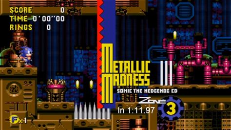 Sonic Cd Metallic Madness Act 3 11197 Youtube