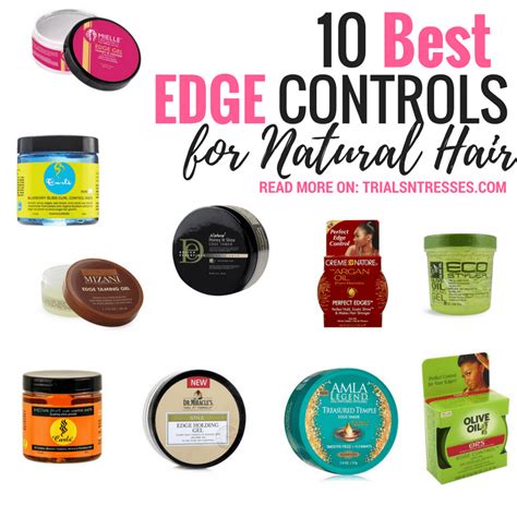 Top 10 Best Edge Controls For Natural Hair Millennial In Debt