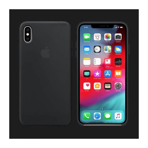 Iphone X Silicone Case — Black