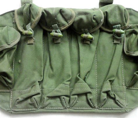 Chinese Army Type 85 Tokarev Ammo Pouch Chest Rig 762x25 30 Round Mag