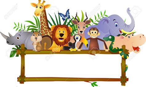 Cartoon Jungle Animals Clipart Free Download On Clipartmag