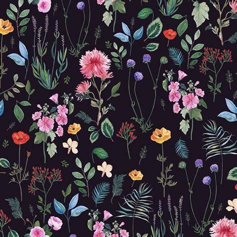 Maybe you would like to learn more about one of these? Botanical #print by Rosie Harbottle #floral #darkground # ...