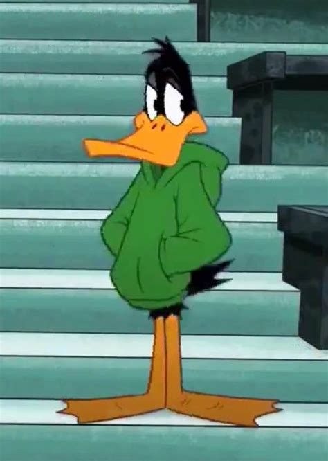 Daffy Duck Same Like Louie Duck Hoodie Green Looney Tunes Wallpaper