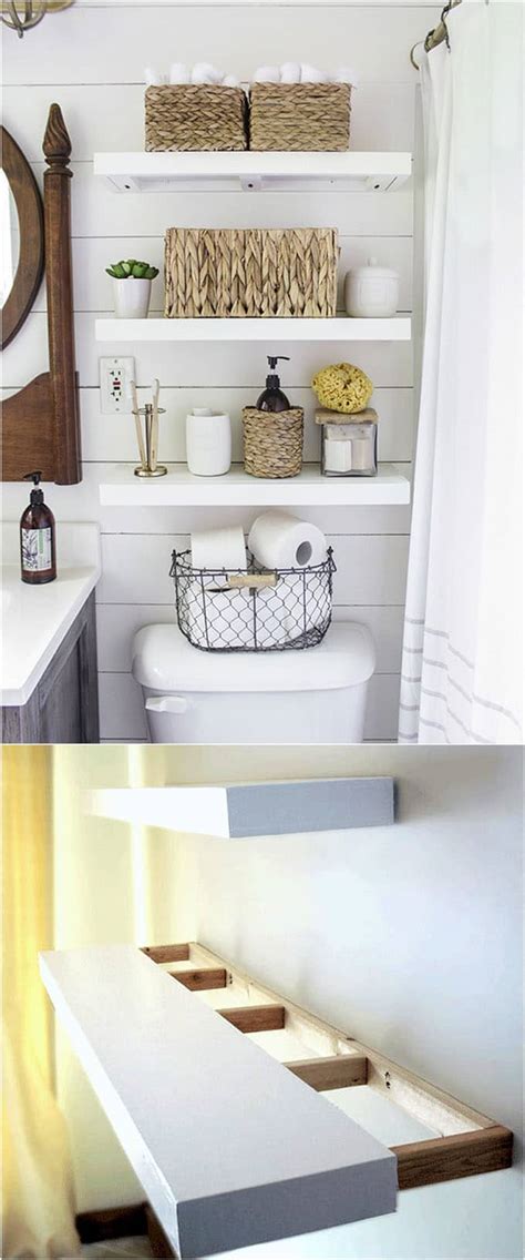 16 Easy And Stylish Diy Floating Shelves And Wall Shelves A Piece Of