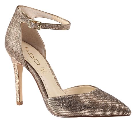 Get the best deal for aldo gold heels for women from the largest online selection at ebay.com. Aldo gold ankle strap heel | Glamour shoes, Womens high heels, Heels