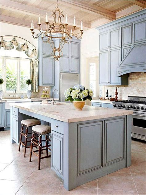 25 Inviting Blue Kitchen Cabinets To Have