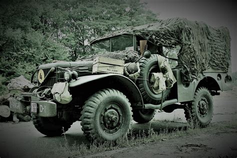 Dodge Wc 52 Us 2nd Rngr Bn In Action Us Armor Dodge Power Wagon
