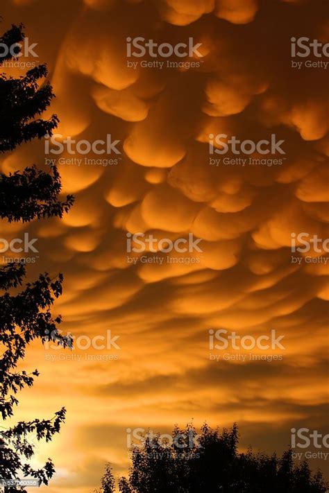 Mammatus Clouds Stock Photo Download Image Now Cloud Sky
