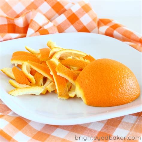 Diy Candied Orange Peel Bright Eyed Baker