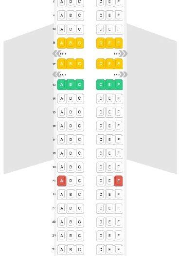Delta A320 Seat Chart Elcho Table