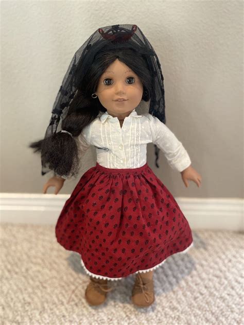 American Girl Josefina Montoya Doll With Accessories And Holiday Outfit