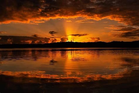 A Gorgeous Sunset At Ootu 🌅🧡 📸 Luco Beautiful Sunrise Cook Islands