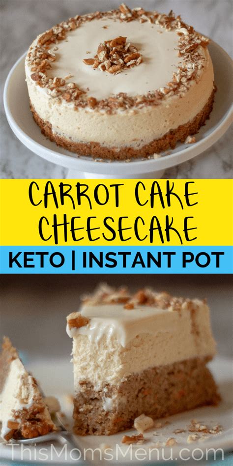 30 keto easter recipes to keep your holiday table light. Carrot Cake Cheesecake | Keto, Instant Pot - Yummy Recipes