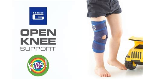 Neo G Kids Open Knee Support How To Apply Guide Youtube