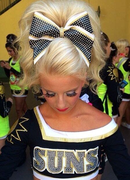 Her Cheer Hair Is Amazing World Cup Suns Saved From Beccaclarkkk Find Hairstyles Sports