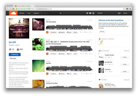 Soundcloud Provides First Look At A New Interface Gallery Cdm
