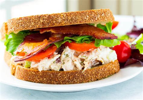 Turkey Salad BLT Sandwich Recipe No Plate Like Home