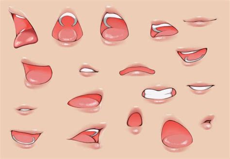 Thought I Would Try And Figure Out How I Would Do Mouths Most Of Them