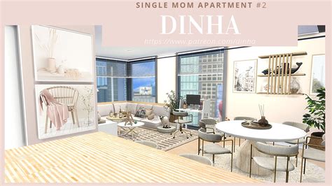 Single Mom Apartment 2 Download Tour Cc Creators The Sims 4