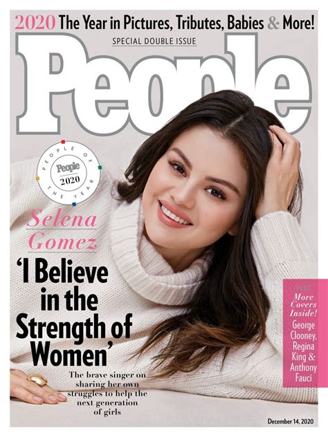 Selena Gomez People Magazine December 2020 • Celebmafia