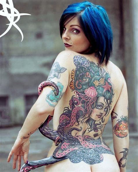 Ink Model Riae Suicide Comes Alive Tattooed Women