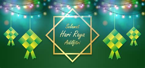 Hari raya aidilfitri is a joyous celebration that involves happy feasting in homes everywhere where family members greet one another with selamat hari raya. Abstract Selamat Hari Raya Aidilfitri With Lights ...