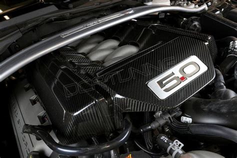 Mustang Engine Cover Carbon Fiber 2014 Ford Mustang 5 0 Version 1
