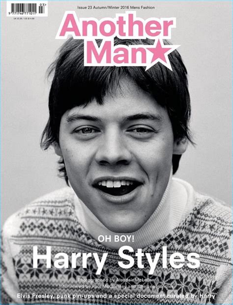 Harry Styles 2016 Another Man Cover Photo Shoot