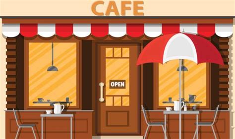 Coffee Shop Counter Illustrations Royalty Free Vector Graphics And Clip