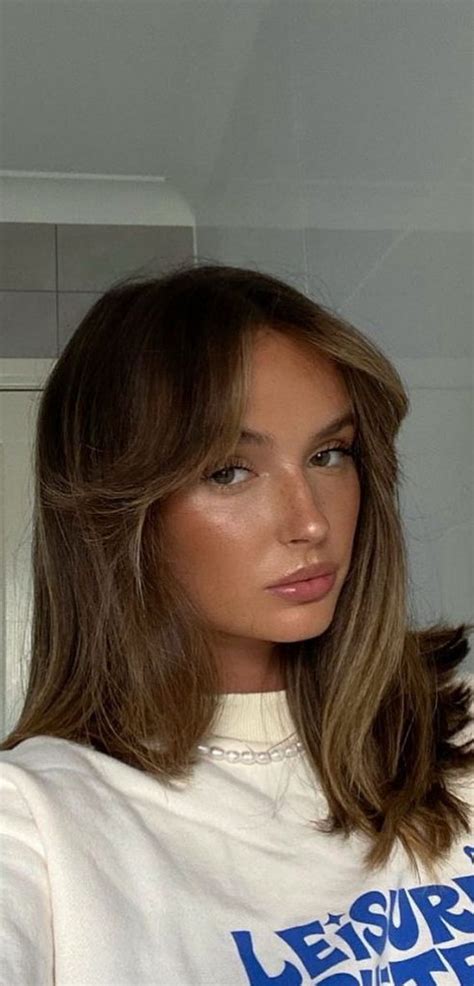 22 Best Curtain Bangs For Every Hair Type Medium Length With Bang