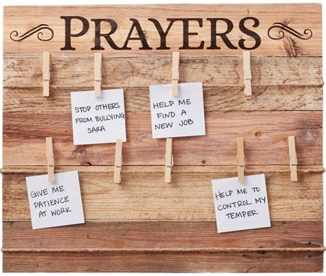 Prayers Memo Board And Clips 21 X 17 12 Prayer Board Prayers