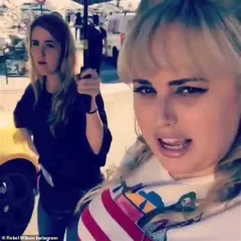 Rebel Wilson Wows Fans With Her Gold Plated Alfa Romeo Convertible