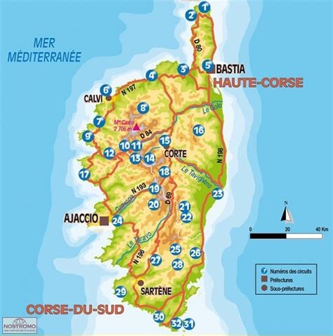 Corse Rivages Et Rivieres Guide De Randonnées Nostromoweb