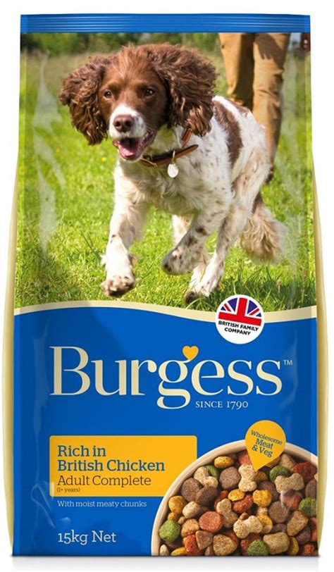 Burgess Dog Food Adult Rich In Chicken 15kg Pet Connection