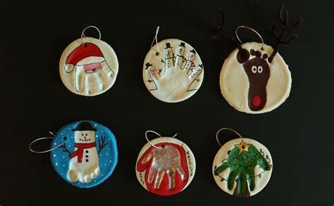 First, gather together your supplies of white, green, brown, and yellow cardstock, gluestick, scissors, pencil, and buttons. DIY Ornaments | Create Holiday Memories with Salt Dough ...