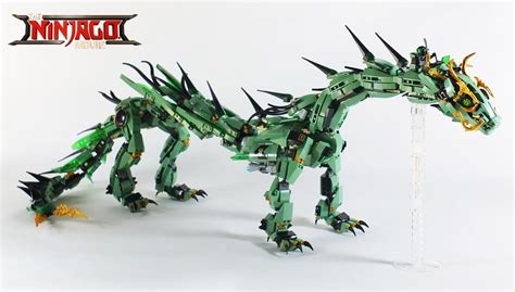 Lego Ninjago Movie Green Mech Dragon Movie Accurate Afol