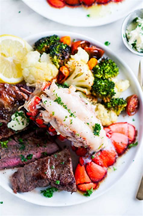 No sexual crudeness, crude talk about feces, bowel i mean, the meats look absolutely delicious, but seriously. Surf and Turf Steak and Lobster Tail For Two - Aberdeen's Kitchen