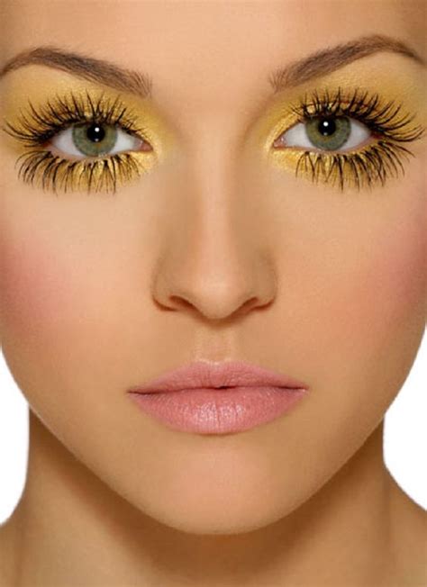 Top 11 Creative Yellow Makeup Looks Inspiration By Color
