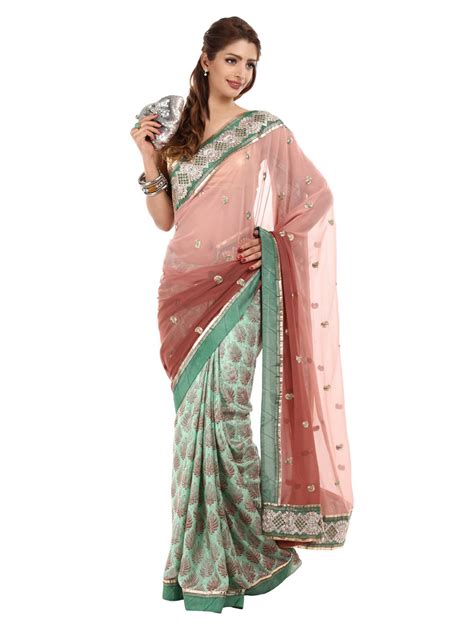 Quality is the main element of the brand, which makes. Ladies New Brands: Indian Embroidery Saree's Styles